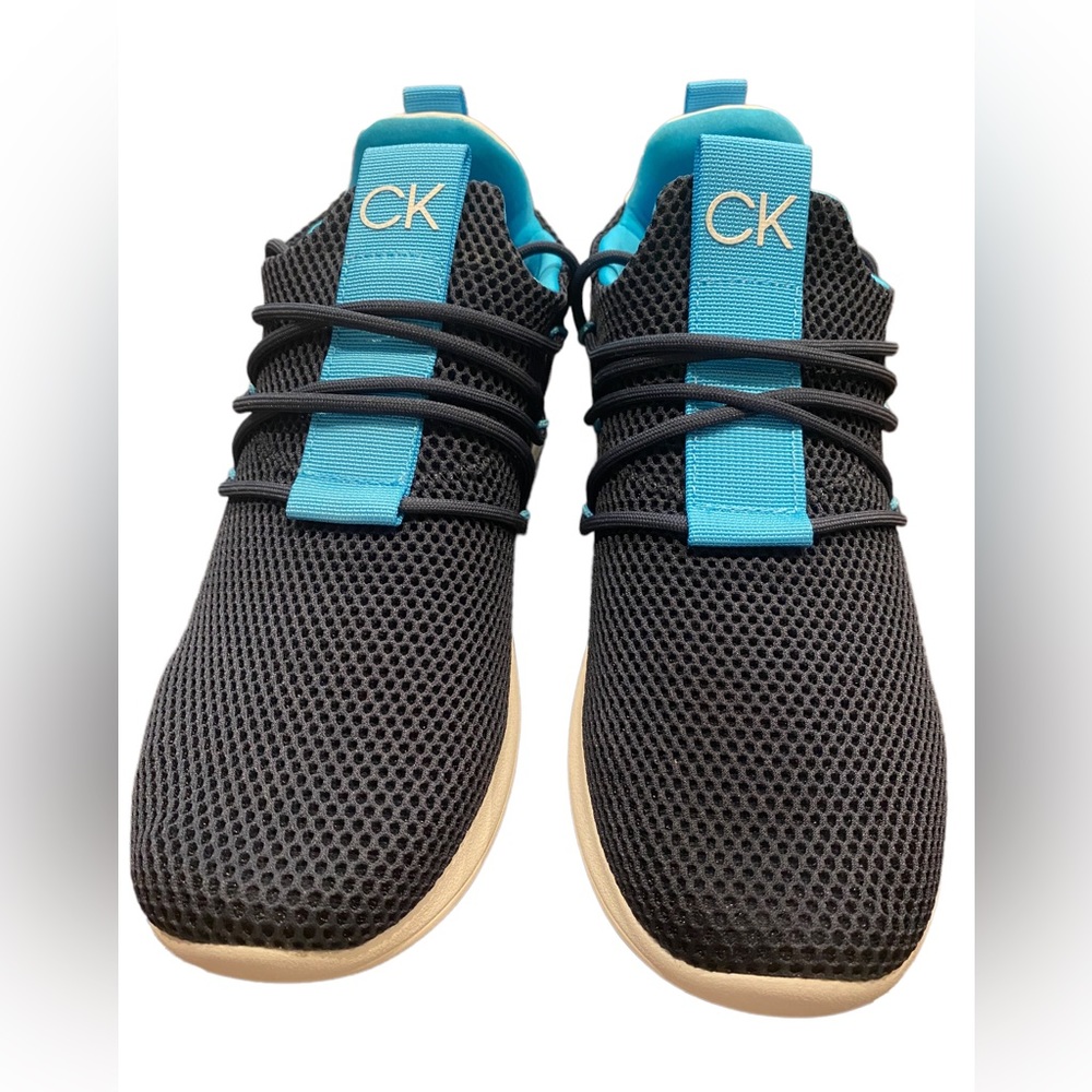 Calvin Klein Stefi Athletic Sneaker Dark Blue Womens Size 10m NWT